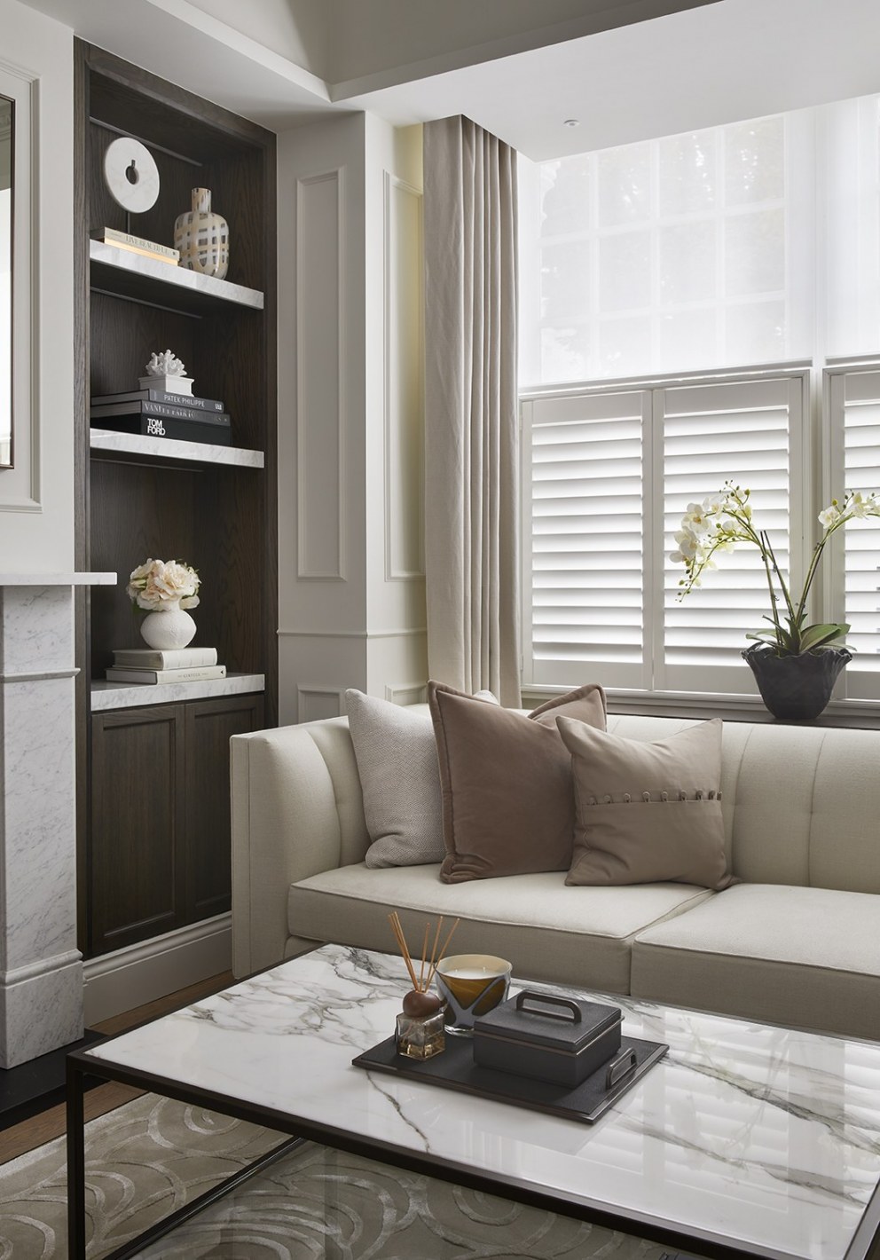Parsons Green family home refurbishment | Formal living room | Interior Designers